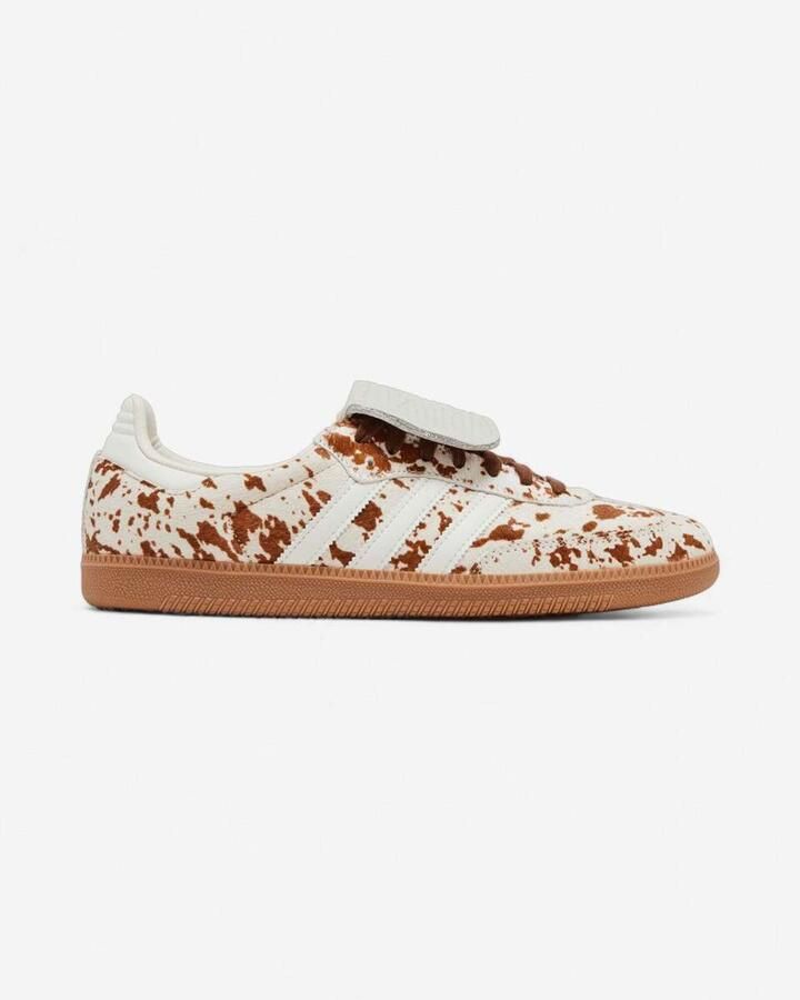 Adidas Lage Sneakers Samba LT Cow Print Brown White (Women's)