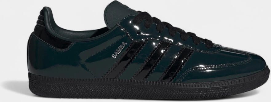 Adidas Lage Sneakers Samba OG Aurora Ivy Black Patent (Women's)