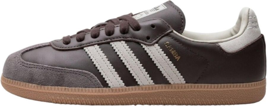 Adidas Lage Sneakers Samba OG Brown Putty Grey