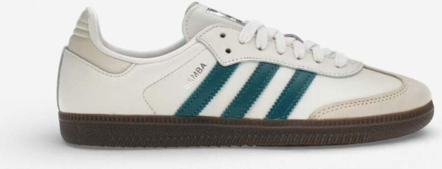 Adidas Lage Sneakers Samba OG Cloud White Legacy Teal (W)