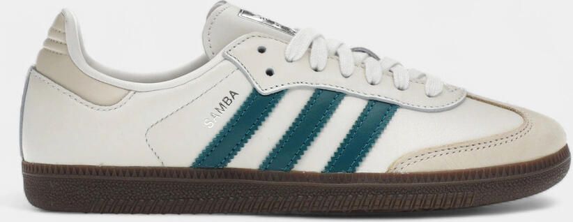 Adidas Lage Sneakers Samba OG Cloud White Legacy Teal (Women's)