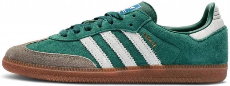 Adidas Samba Heren Schoenen Groen Maat: 40 2 3 Leer Foot Locker - Foto 4