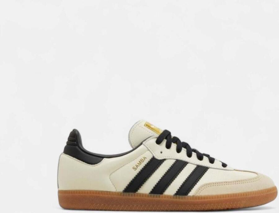 Adidas Lage Sneakers Samba OG Cream White Sand Strata (Women's)