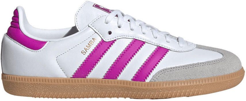 Adidas Lage Sneakers Samba OG Footwear White Purple (Kids)