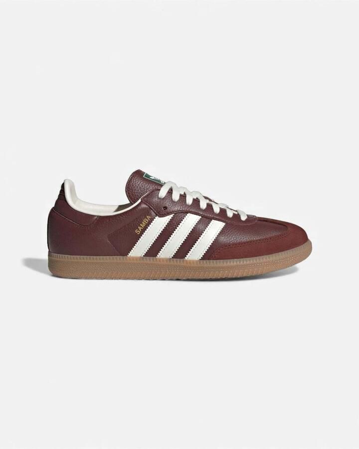 Adidas Lage Sneakers Samba OG Fox Brown Off White Gum