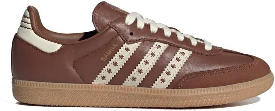 Adidas Originals Samba OG Sneakers Bruin Vrouwen