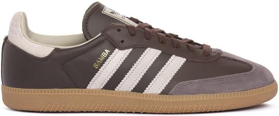 Adidas Originals Samba OG Brown Putty Grey Gold Metallic- Brown Putty Grey Gold Metallic - Foto 9