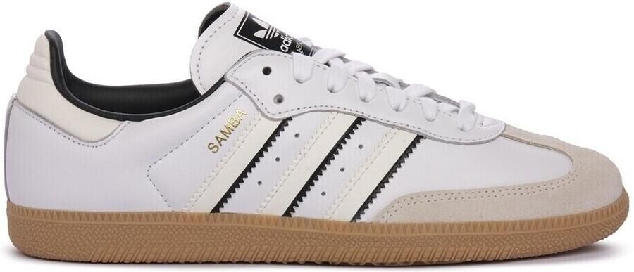 Adidas Originals Samba OG Cloud White Off White Core Black- Cloud White Off White Core Black - Foto 3