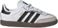 Adidas Originals Samba OG Comfort Closure Elastic Lace (TD) Unisex wit Schoenen - Wit/Zwart