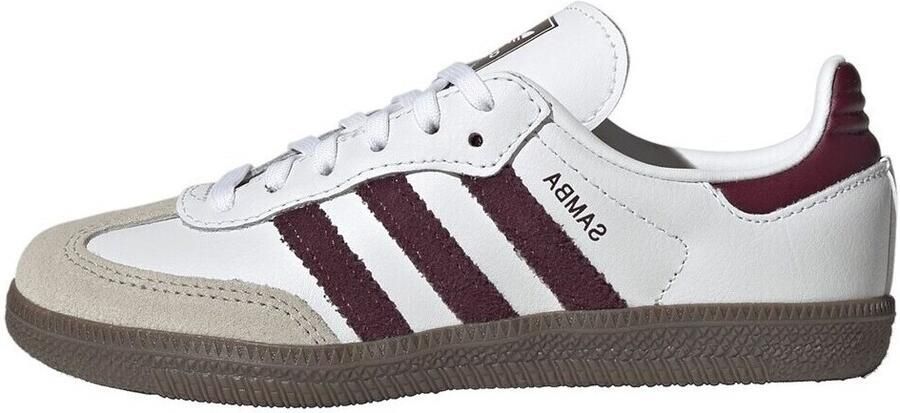 Adidas Samba Peuterschoenen Wit Leer