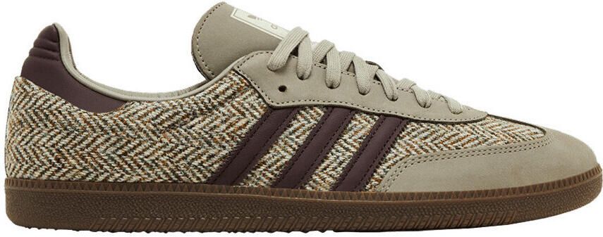 Adidas Lage Sneakers Samba OG Pony Hair Wonder Beige Better Scarlet ( 's)