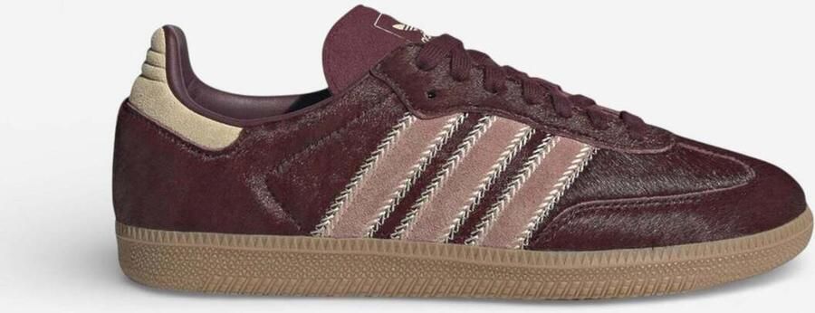 Adidas Lage Sneakers Samba OG "Sand Strata Maroon" - Foto 2
