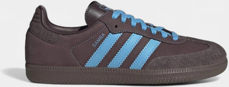 Adidas Lage Sneakers Samba OG Shadow Brown Sky Rush (Women's)