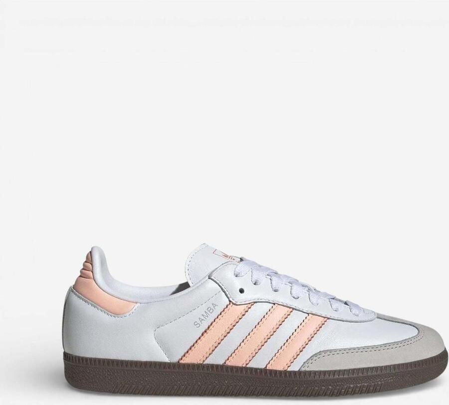 Adidas Lage Sneakers Samba OG W Cloud White Clear Orange Semi Coral