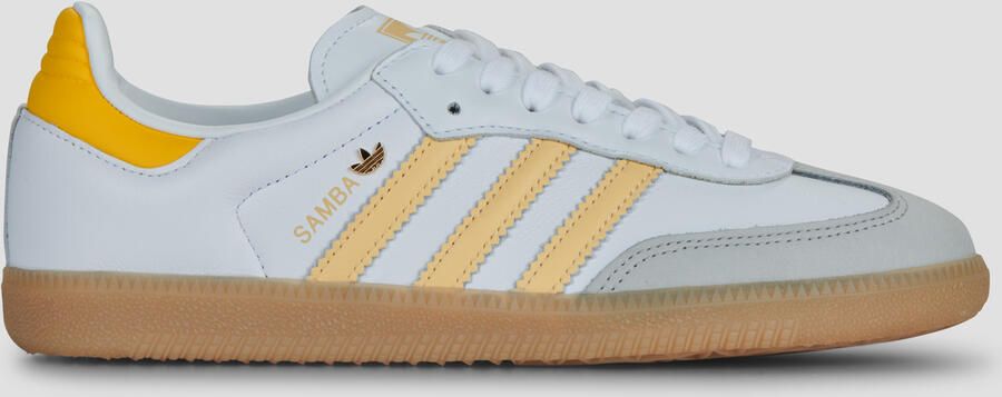Adidas Originals Samba OG leren sneakers wit geel - Foto 5