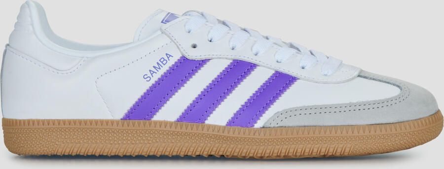 ADIDAS ORIGINALS Sneakers laag 'SAMBA' grijs lila wit - Foto 4