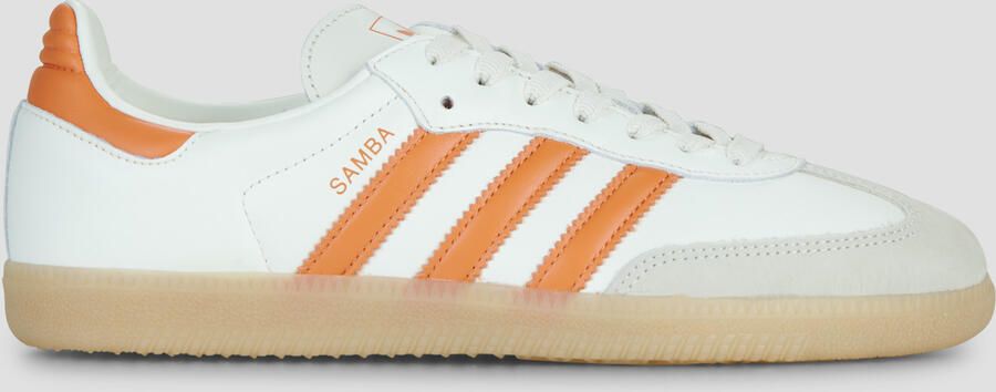 Adidas Originals Samba OG leren sneakers wit oranje - Foto 4