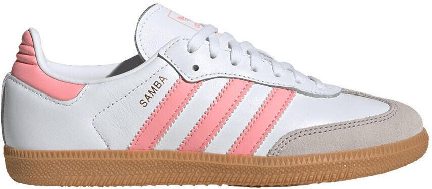 Adidas Lage Sneakers Samba OG White Coral Pink (GS)
