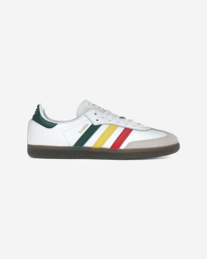 Adidas Lage Sneakers Samba OG White Rasta