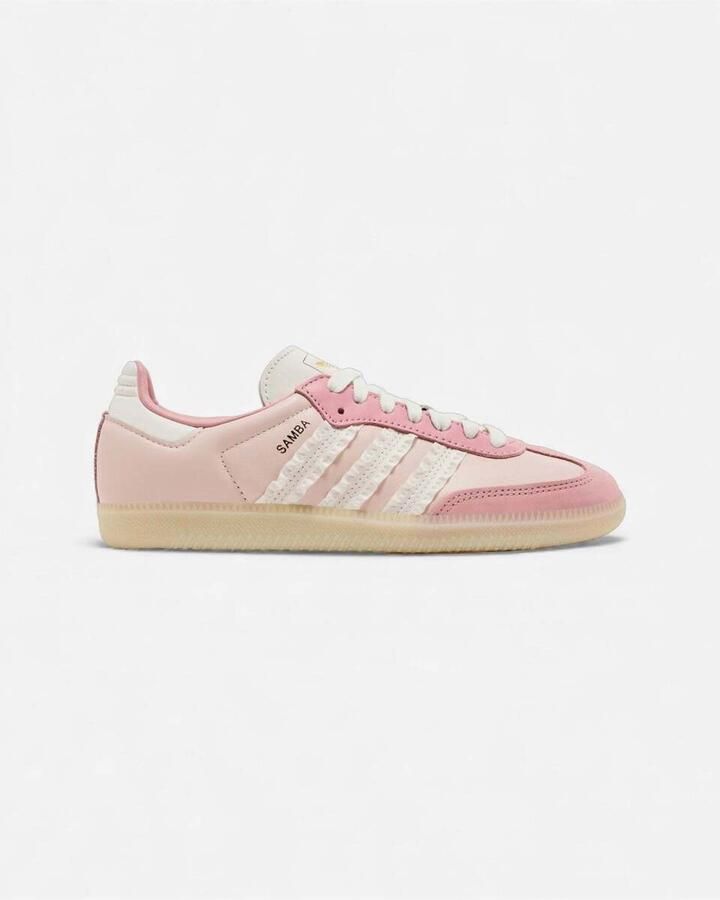 Adidas Lage Sneakers Samba Ruffle Stripes Pack Wonder Mauve ( 's)