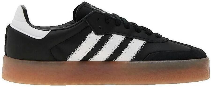 Adidas Sambae Dames Schoenen Zwart Maat: 37 1 3 Leer Foot Locker - Foto 4