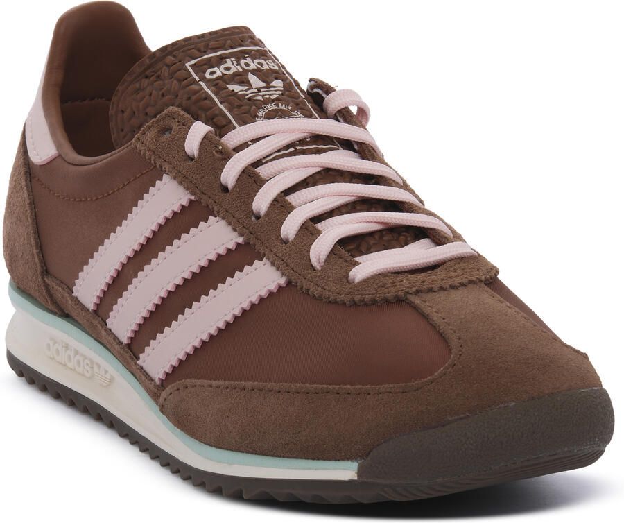 Adidas SL 72 Sneakers Dames Bruin 2 3 Leer