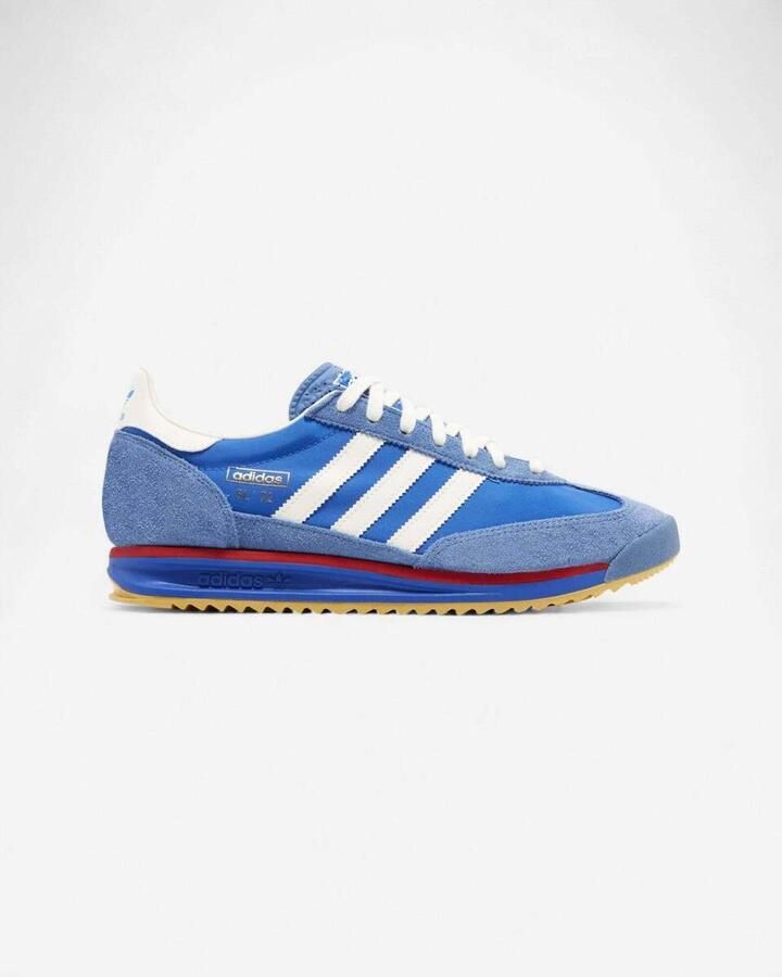 Adidas Lage Sneakers SL 72 RS Blue Scarlet