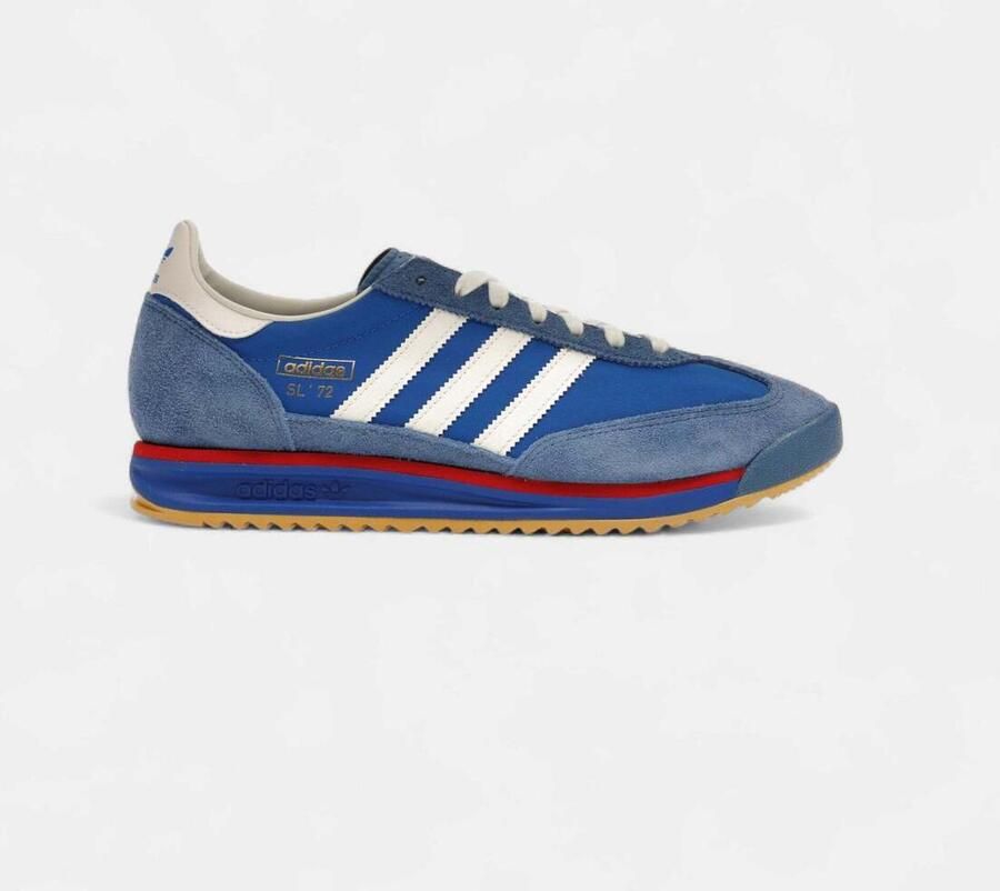 Adidas Lage Sneakers SL 72 RS Blue Scarlet
