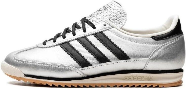 Adidas Retro Stijl Sneakers Zilver Metallic Kern Zwart - Foto 4