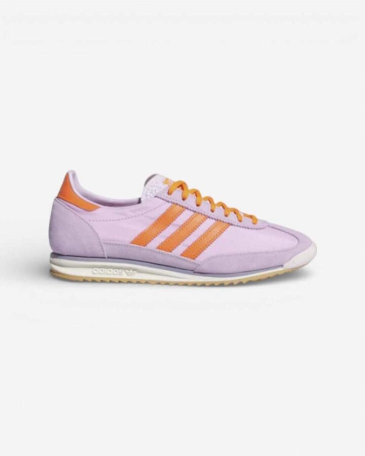 Adidas Lage Sneakers SL72 Ice Lavender Impact Orange (Women's)