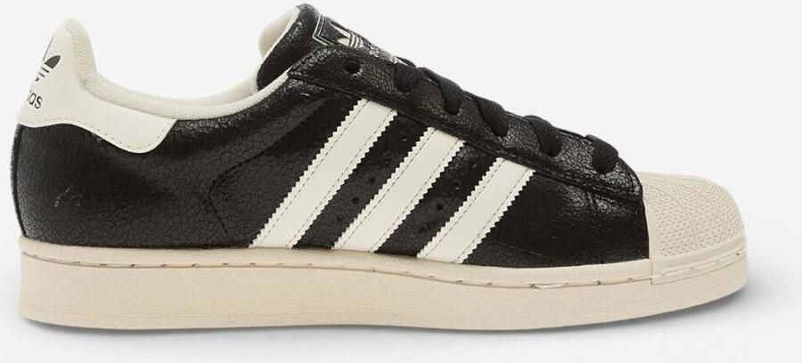 Adidas Lage Sneakers Superstar Core Black Off White Gold Metallic - Foto 2