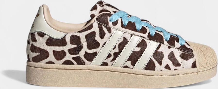 Adidas Lage Sneakers Superstar II Cow Print Crystal Linen (Women's)