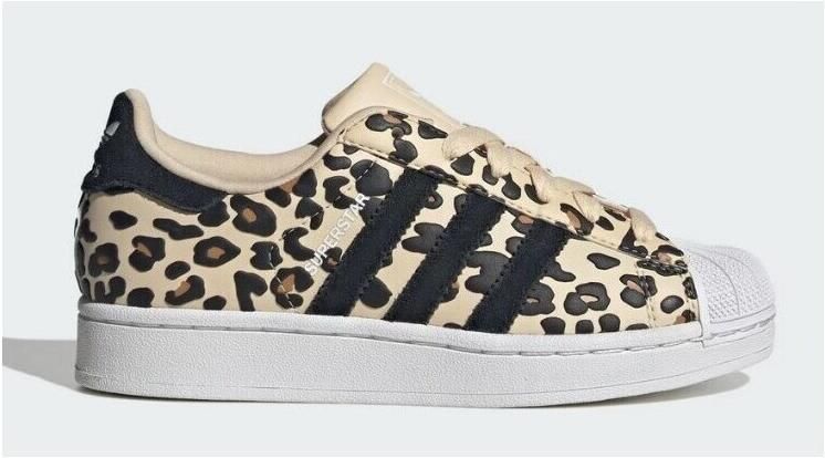 Adidas Superstar Kindersneakers Beige 2 3 Mesh Synthetisch