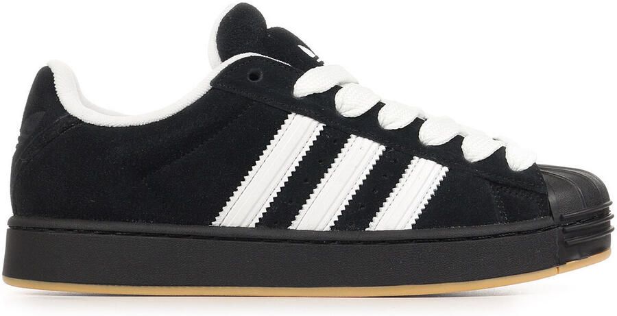 Adidas Superstar Sneakers Zwart 2 3 Suède