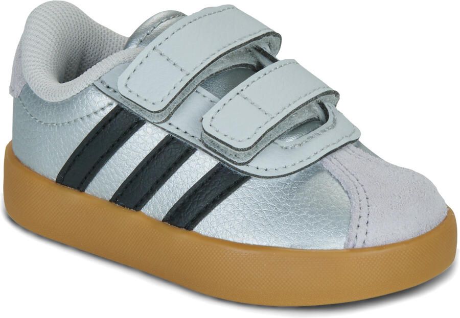 Adidas Sportswear VL Court 3.0 Skateboardschoenen Kids Kinderen Zilver - Foto 2