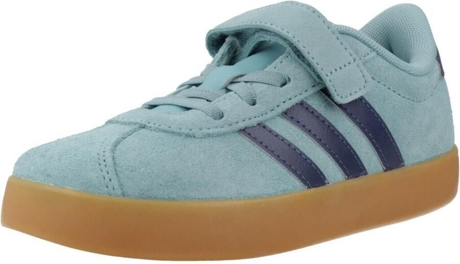Adidas Kid's VL Court 3.0 EL Sneakers turkoois - Foto 2