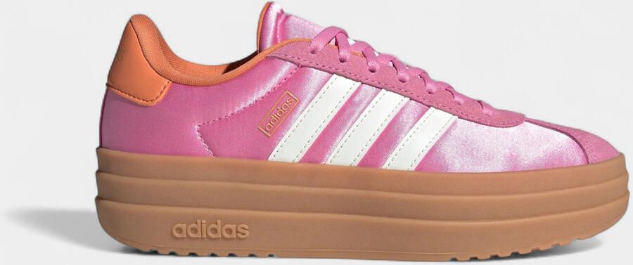 Adidas Lage Sneakers VL Court Bold Bliss Pink Dusky Orange (GS)