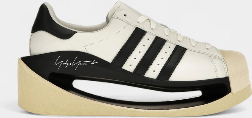 Adidas Lage Sneakers Y-3 Gendo Superstar Off White Black