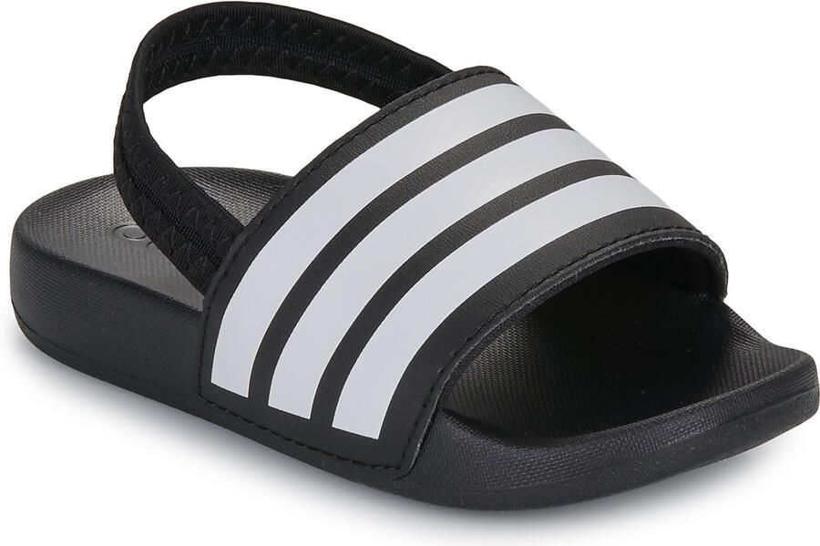 Adidas Sportswear adilette Estrap Badslippers Kids Kinderen Zwart