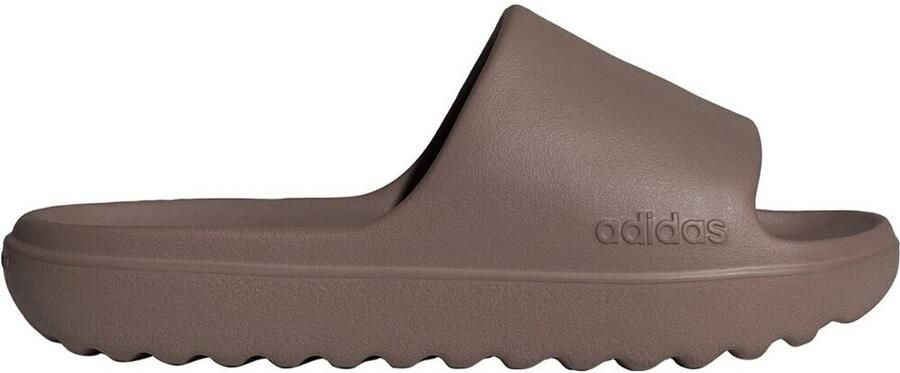 Adidas adilette Slippers en Sandalen Bruin 1 3 Mesh Synthetisch