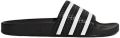 Adidas adilette Slippers en Sandalen Zwart 1 3 Mesh Synthetisch - Wit
