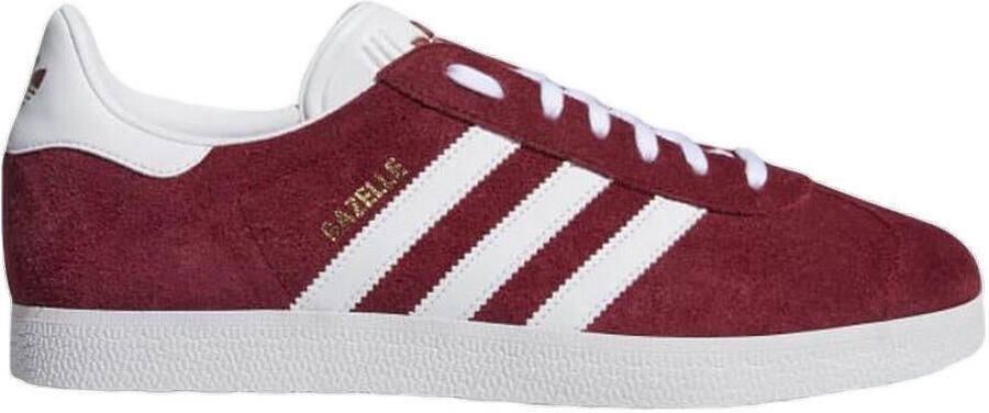 Adidas Originals Gazelle Shoes Collegiate Burgundy Cloud White Cloud White- Collegiate Burgundy Cloud White Cloud White