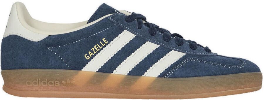 Adidas Gazelle Sneakers Blauw 2 3 Leer