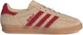 Adidas Sneakers Baskets gazelle indoor cuir - Beige