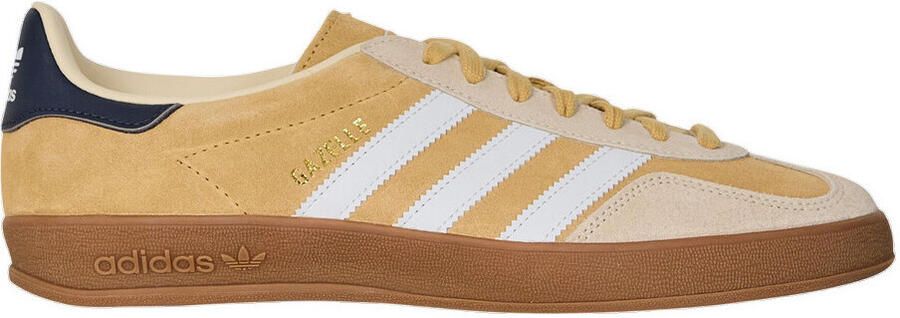Adidas Gazelle Heren Schoenen Beige Maat: 46 2 3 Leer Foot Locker - Foto 2