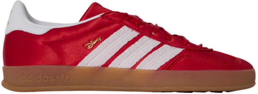 Adidas Gazelle Kindersneakers Rood 2 3 Mesh Synthetisch