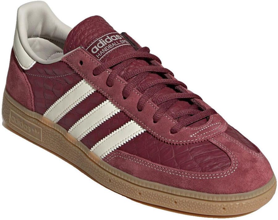 ADIDAS ORIGINALS Sneakers laag 'Handball Spezial' donkerrood wit
