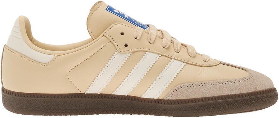 Adidas Samba Sneakers Heren Beige 2 3 Mesh Synthetisch