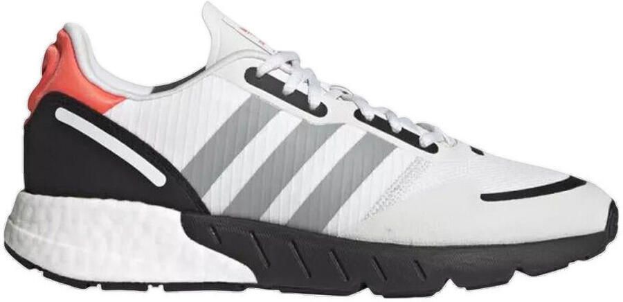 Adidas Originals ZX 1K Boost Heren Crystal White Silver Metallic Core Black