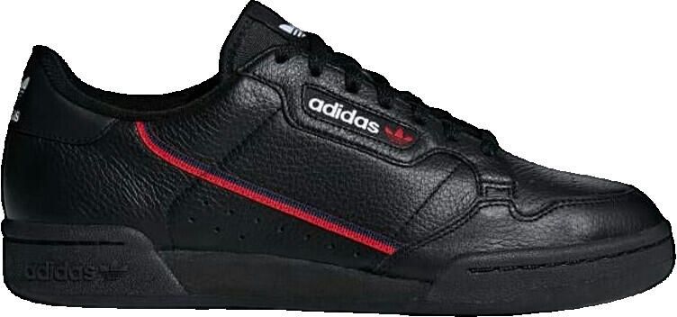 Adidas Continental 80 Sneakers Core Black Scarlet Collegiate Navy